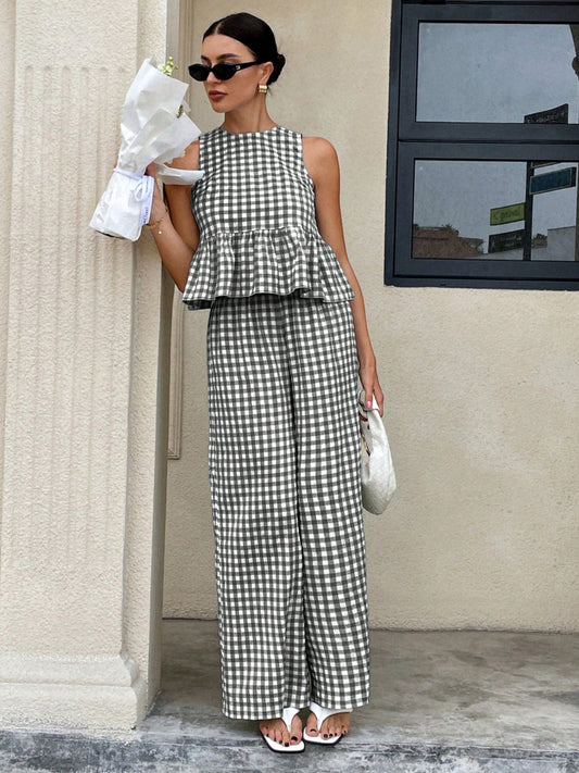 Classic Charm Gingham Co-ord Set
