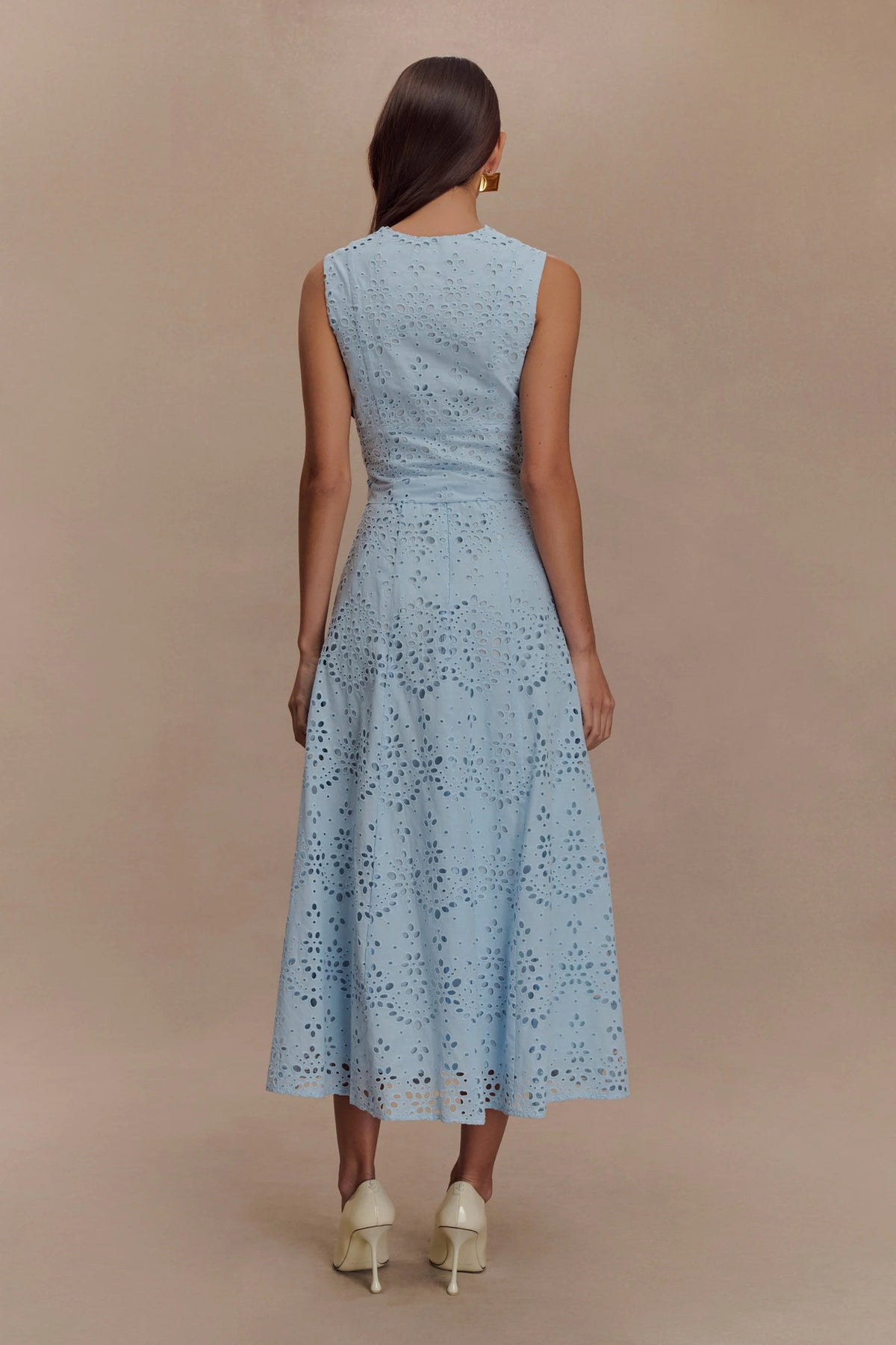 Lace Vest & Skirt Set