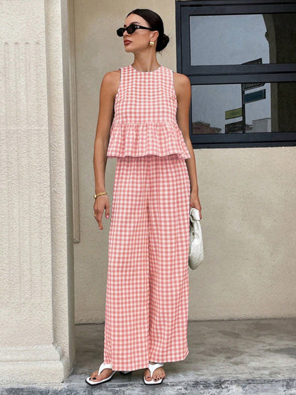 Classic Charm Gingham Co-ord Set