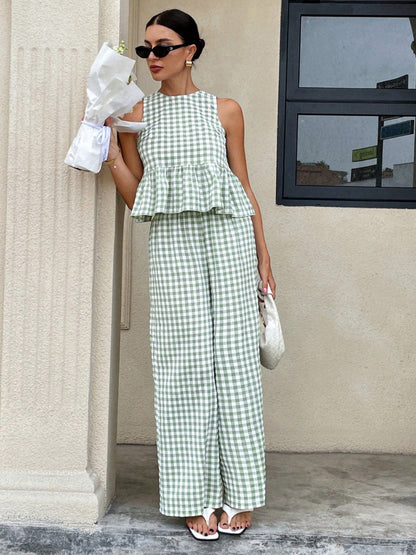 Classic Charm Gingham Co-ord Set