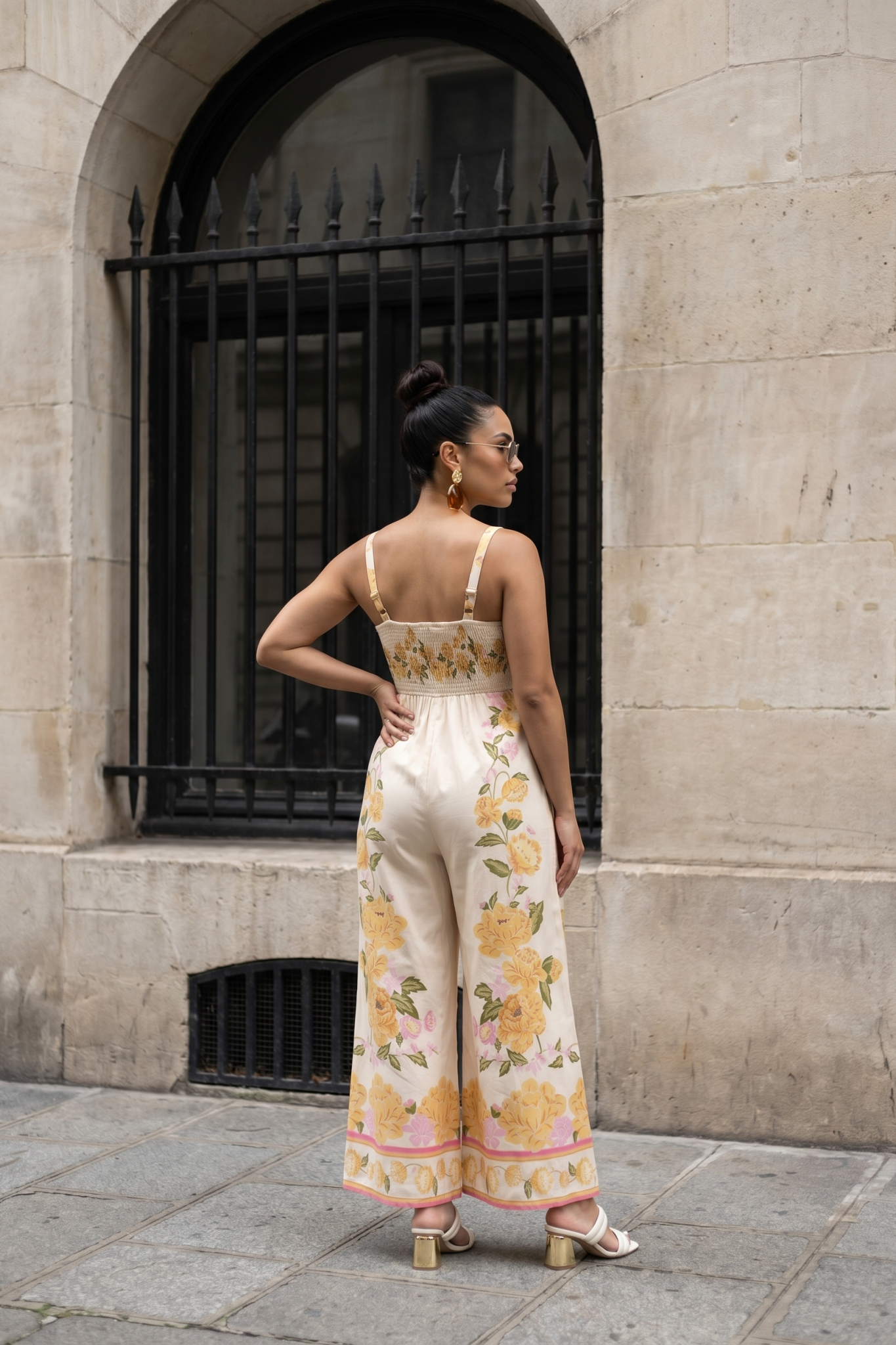 Floral Print Jumpsuit